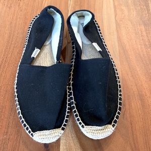 Soludos Dali Espadrille- Black -size 10 NWT